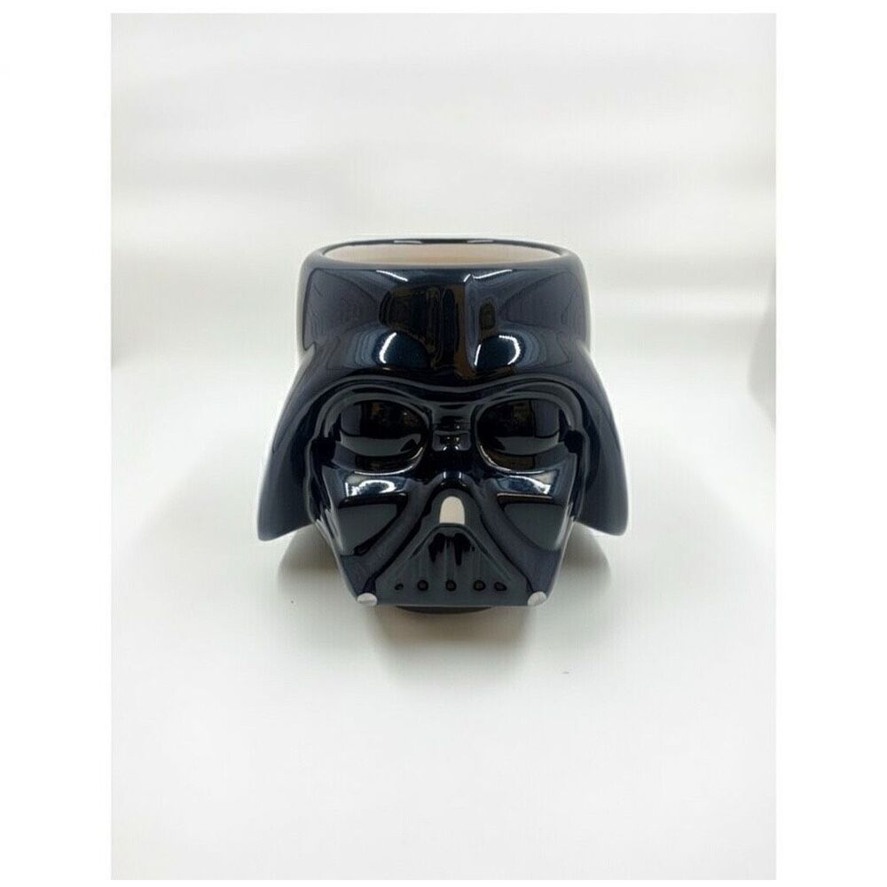 Star Wars Darth Vader Ceramic Mug Black Gloss Helmet Coffee Cup Collectible